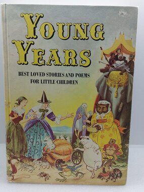 Vintage Young Years 1971 Book Best Loved Stories And Poems For Children Book